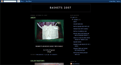 Desktop Screenshot of baskets2007.blogspot.com