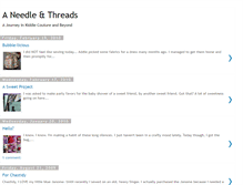 Tablet Screenshot of aneedleandthreads.blogspot.com