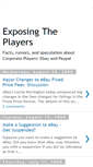 Mobile Screenshot of exposingtheplayers.blogspot.com