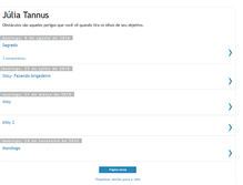 Tablet Screenshot of juliatannus.blogspot.com
