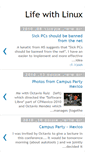 Mobile Screenshot of life-with-linux.blogspot.com