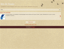 Tablet Screenshot of kits-ensaio.blogspot.com