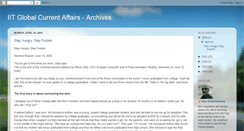 Desktop Screenshot of iit-global-archives.blogspot.com