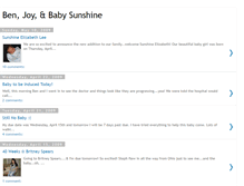 Tablet Screenshot of benandjoylee.blogspot.com