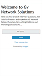 Mobile Screenshot of gvnetwork.blogspot.com