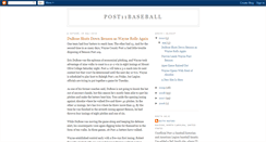 Desktop Screenshot of post11baseball.blogspot.com
