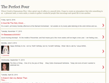 Tablet Screenshot of perfect-pour.blogspot.com