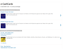 Tablet Screenshot of e-cashcard.blogspot.com