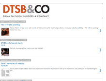 Tablet Screenshot of dtsbco.blogspot.com