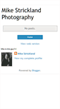 Mobile Screenshot of mikestrickland.blogspot.com