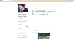 Desktop Screenshot of lilleengel.blogspot.com