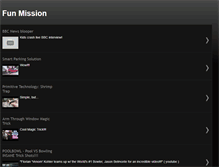 Tablet Screenshot of fun-mission.blogspot.com