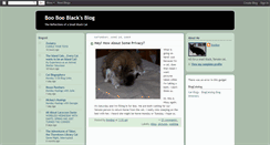 Desktop Screenshot of boobooblacksblog.blogspot.com