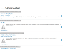 Tablet Screenshot of concursandum.blogspot.com