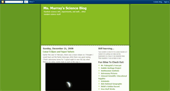 Desktop Screenshot of msmurrayssciencestuff.blogspot.com