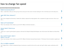 Tablet Screenshot of howtochangefanspeed.blogspot.com