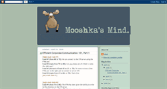 Desktop Screenshot of mooshkasmind.blogspot.com