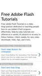 Mobile Screenshot of freeflashtutorials.blogspot.com