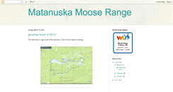 Desktop Screenshot of mooserange.blogspot.com