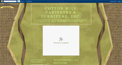 Desktop Screenshot of cottonmillcabinetry.blogspot.com