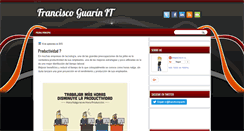 Desktop Screenshot of franciscoguarin.blogspot.com