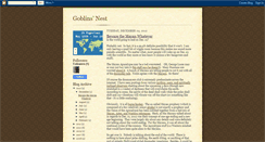 Desktop Screenshot of goblinsnest.blogspot.com