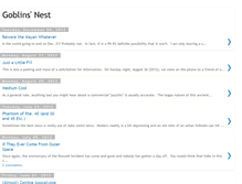 Tablet Screenshot of goblinsnest.blogspot.com