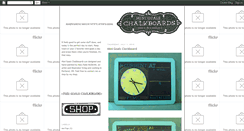 Desktop Screenshot of minigoalschalkboards.blogspot.com