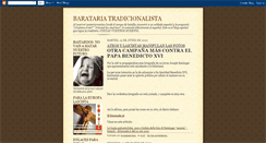 Desktop Screenshot of baratariatradicionalista.blogspot.com