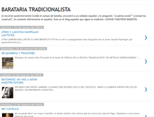 Tablet Screenshot of baratariatradicionalista.blogspot.com