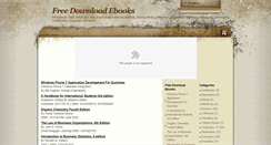 Desktop Screenshot of freegetebooks.blogspot.com
