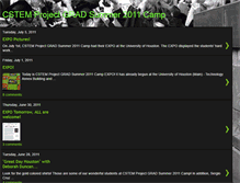 Tablet Screenshot of cstemprojectgradsummercamp.blogspot.com