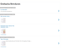 Tablet Screenshot of brevduvor.blogspot.com