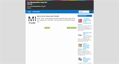 Desktop Screenshot of penghasilan-dari-online.blogspot.com