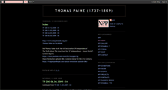 Desktop Screenshot of nppthomaspaine.blogspot.com