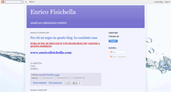 Desktop Screenshot of enricofisichella.blogspot.com