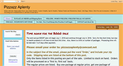 Desktop Screenshot of pizzazzaplenty.blogspot.com