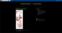 Desktop Screenshot of hepatologia-fisiologia.blogspot.com