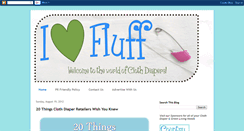 Desktop Screenshot of iheartfluff.blogspot.com