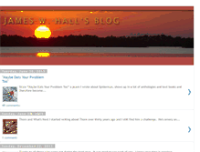 Tablet Screenshot of jameswhall.blogspot.com