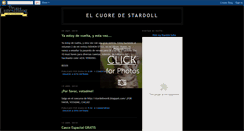 Desktop Screenshot of elcuoredestardoll.blogspot.com