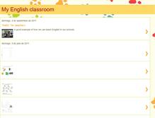 Tablet Screenshot of eva-myenglishclassroom.blogspot.com