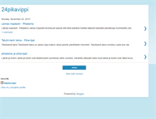 Tablet Screenshot of 24pikavippi.blogspot.com