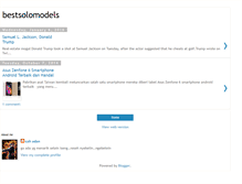Tablet Screenshot of bestsolomodels.blogspot.com