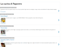 Tablet Screenshot of lacucinadipapavero59.blogspot.com