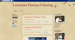 Desktop Screenshot of louisianapassion.blogspot.com
