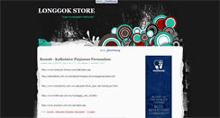 Desktop Screenshot of infolonggok.blogspot.com