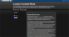 Desktop Screenshot of ldncocktailweek.blogspot.com