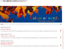 Tablet Screenshot of colourofwords.blogspot.com