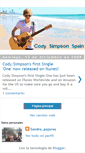 Mobile Screenshot of codysimpsonspain.blogspot.com